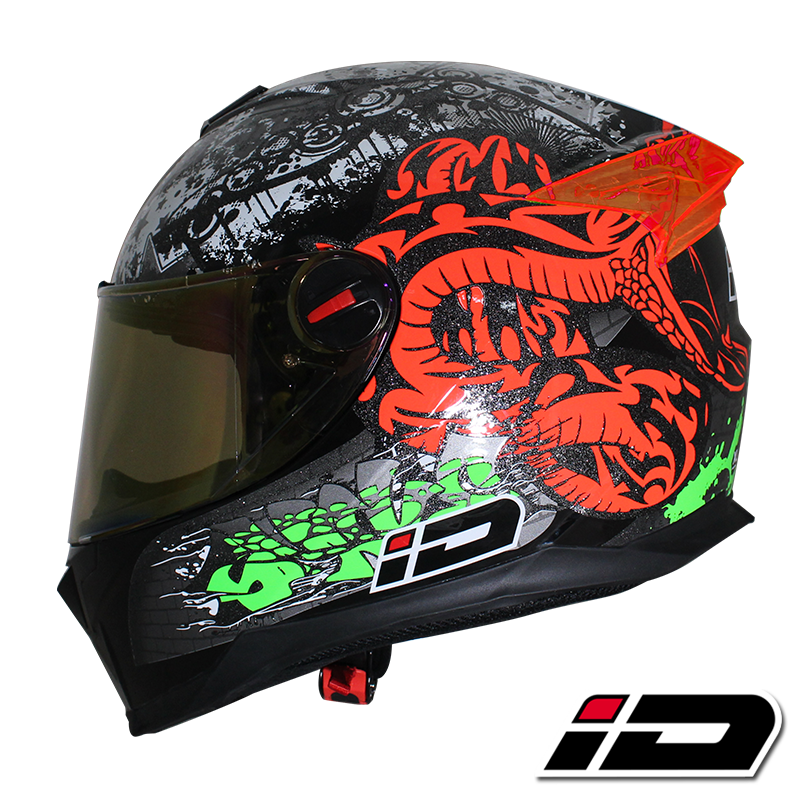ID HELMET SPARTAN S2 BLACK